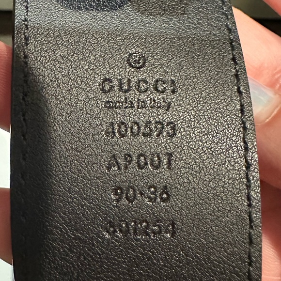 Gucci Leather Women’s Belt GG MARMONT - Picture 6 of 6